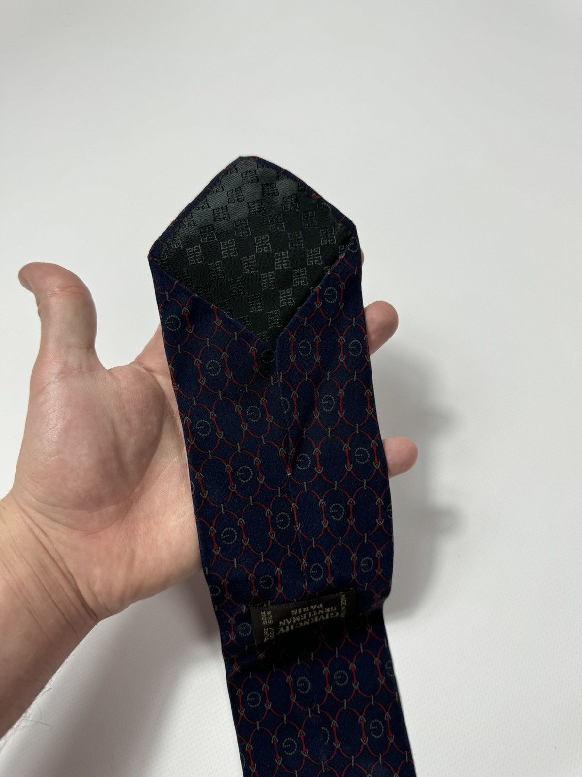 Givenchy Givenchy Gentleman Paris monogram tie Size ONE SIZE - 12 Thumbnail