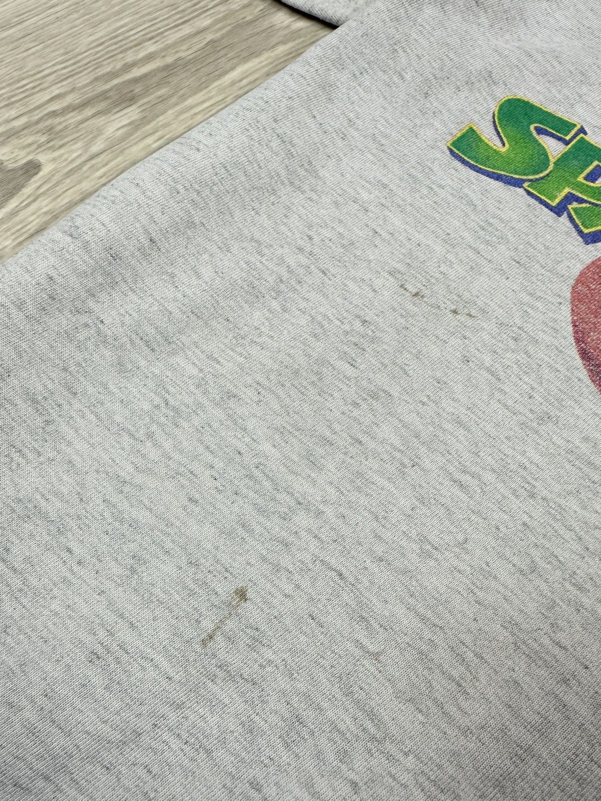 Disney × NBA × Vintage Vintage Distressed Tee 1996 Space Jam Jordan and Bugs Bunny Size US L / EU 52-54 / 3 - 7 Thumbnail