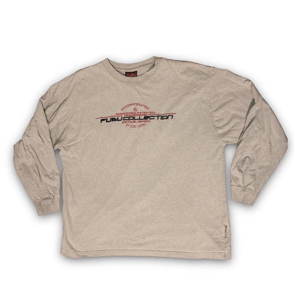 Fubu Vintage Fubu Long Sleeve Shirt Size XL Size US XL / EU 56 / 4 - 1 Thumbnail