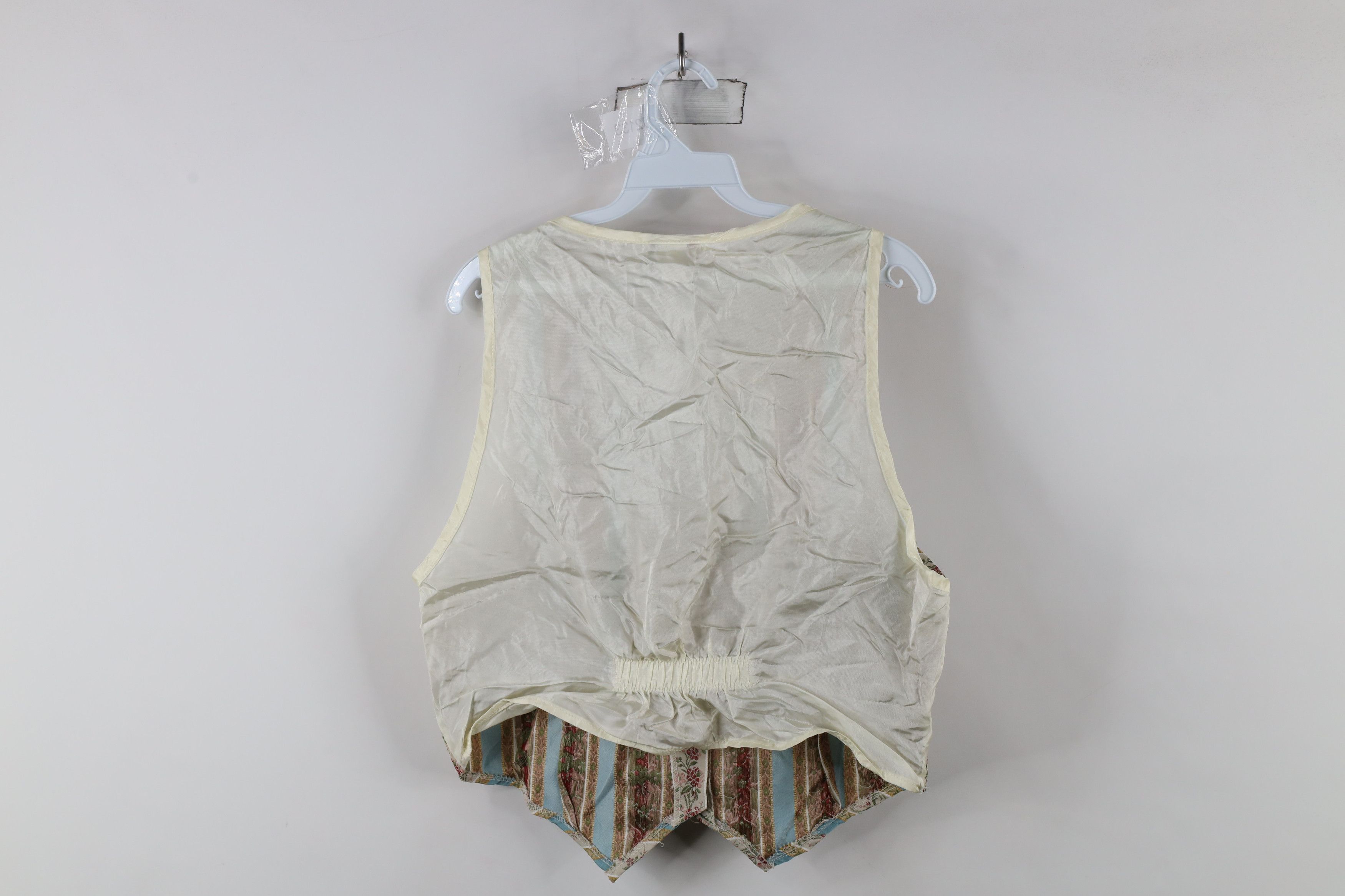 Vintage Vintage 90s Streetwear Flower Button Vest Jacket USA Size L / US 10 / IT 46 - 14 Thumbnail