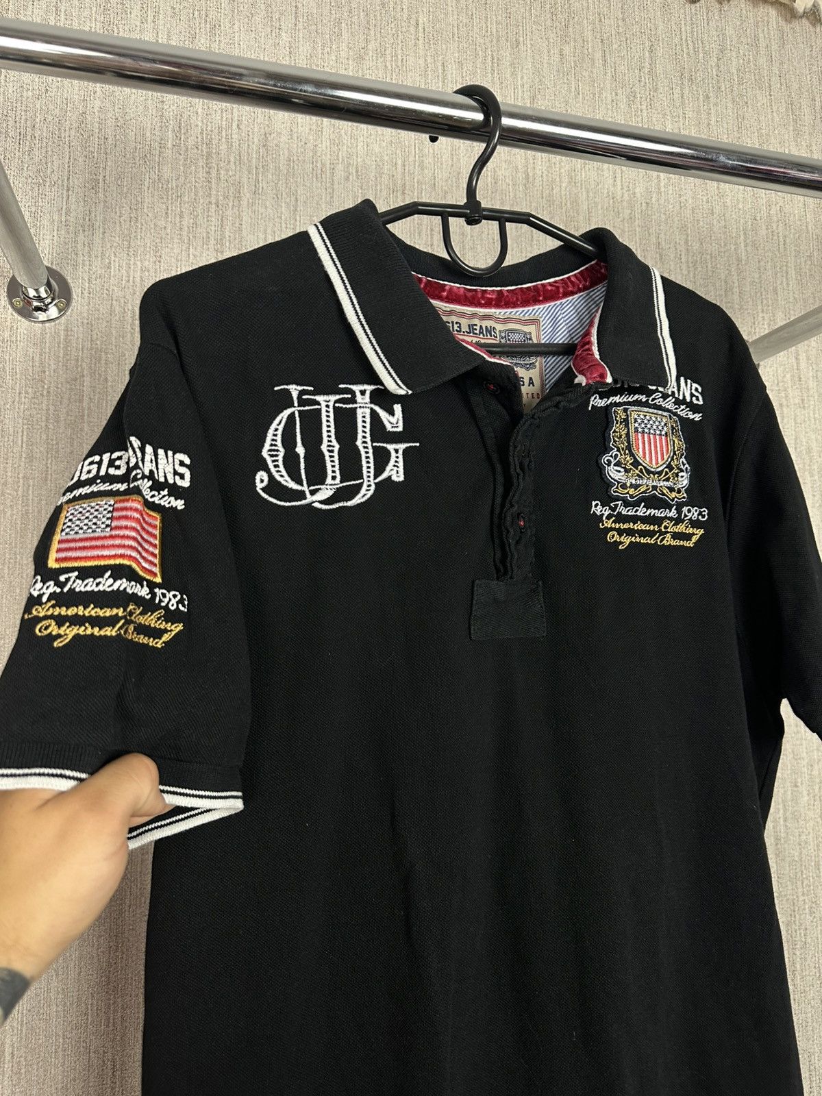Vintage Chief Keef Style Polo USA #3 Big Logo American Flag tee Size US XL / EU 56 / 4 - 3 Thumbnail