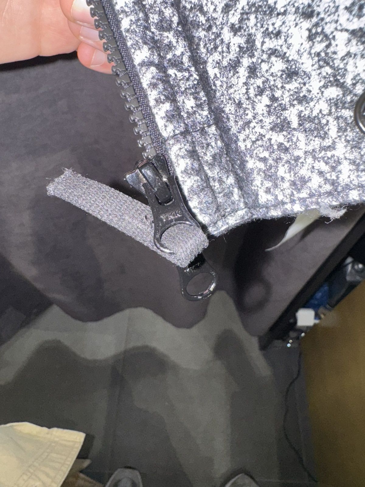 Stone Island Stone Island Needle Punched Reflective Vest Grey Black Size US L / EU 52-54 / 3 - 23 Thumbnail
