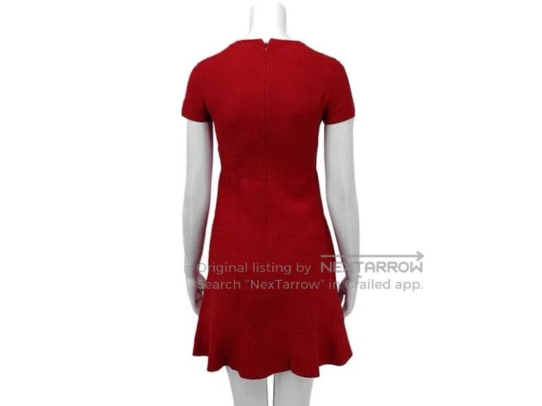 Valentino Valentino Red wool silk dress Size XXS / US 00 / IT 34 - 2 Thumbnail