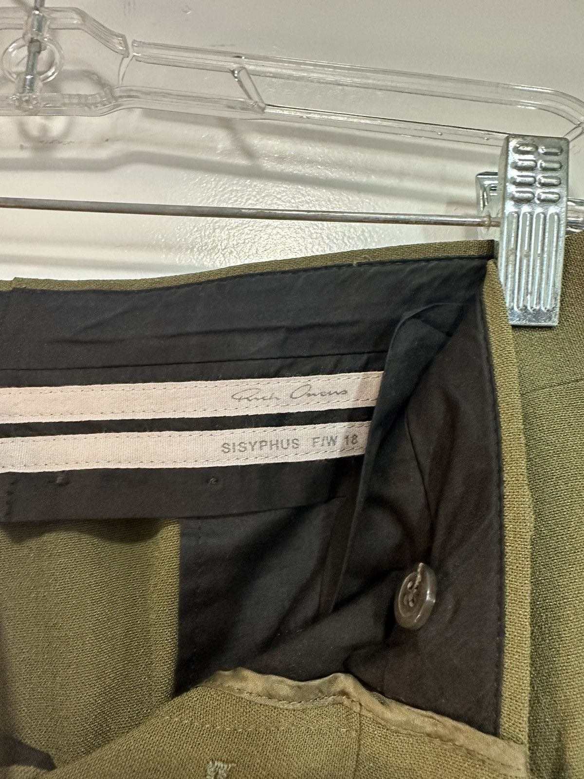 Rick Owens AW18 Tailored Cargos Size US 30 / EU 46 - 3 Thumbnail