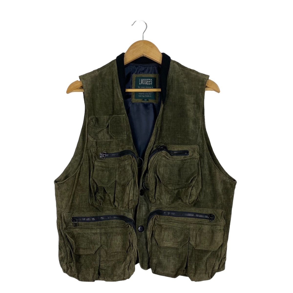 Japanese Brand VINTAGE ISSEY MIYAKE INSPIRED LGMOGEES ZIPPER VEST Size US M / EU 48-50 / 2 - 1 Thumbnail