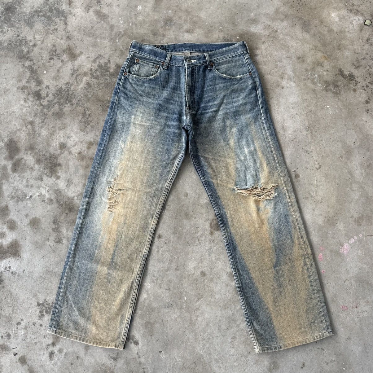 Levi's Vintage Clothing W33 Vintage Levi's 503 Faded Rusty Denim Jean Pante Size US 33 - 1 Thumbnail