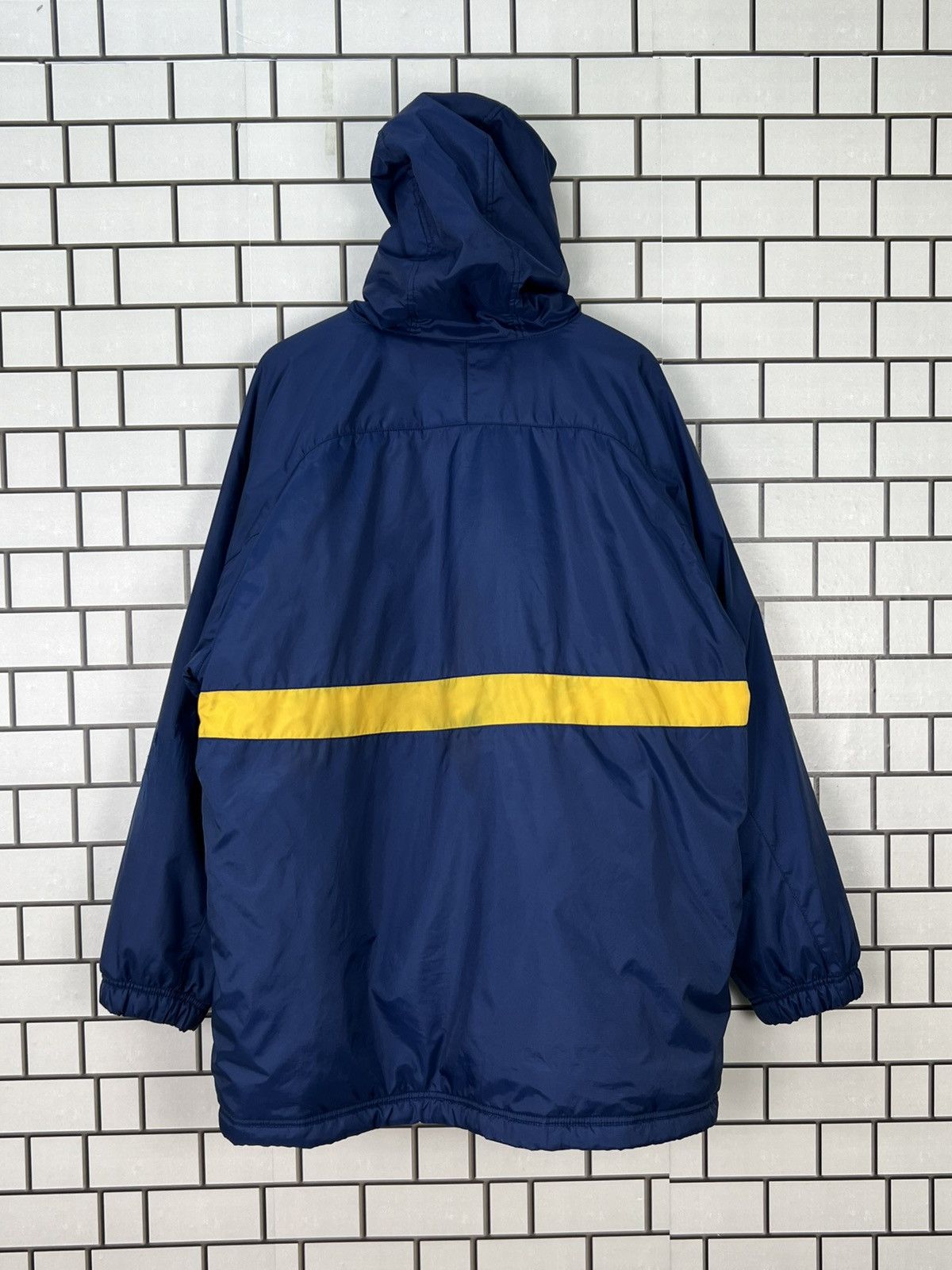 Nike Vintage Nike Hooded Reversible Jacket Size US L / EU 52-54 / 3 - 8 Thumbnail