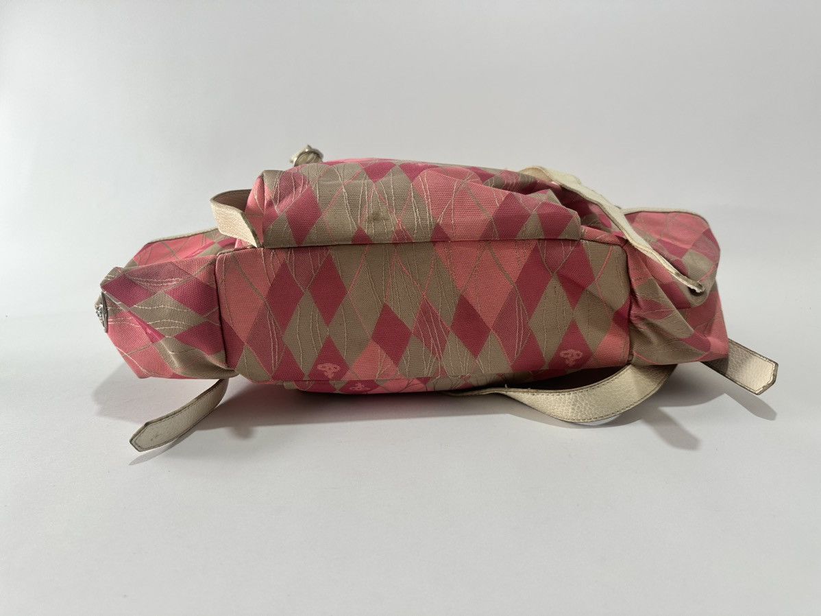 Vivienne Westwood VIVIENNE WESTWOOD Checkered Foldable Tote Bag Size ONE SIZE - 3 Thumbnail