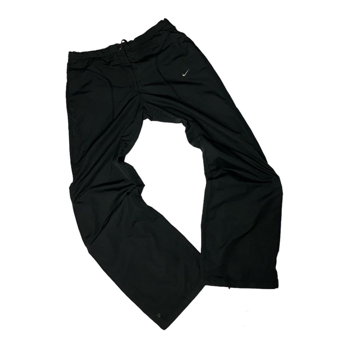 Nike × Vintage Vintage Women Nike Pants Black Sweatpants Y2K Drill Size 30" / US 8 / IT 44 - 1 Thumbnail
