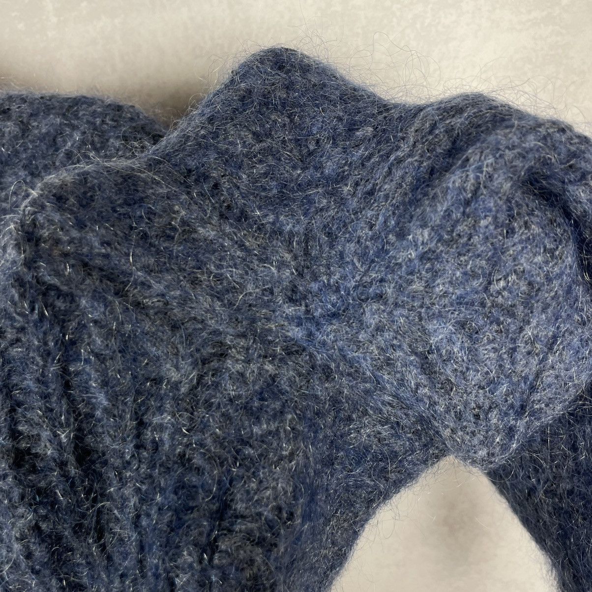 Sezane Sezane Kid Mohair Merino Wool Achille Cardigan Sweater Size XS / US 0-2 / IT 36-38 - 18 Thumbnail
