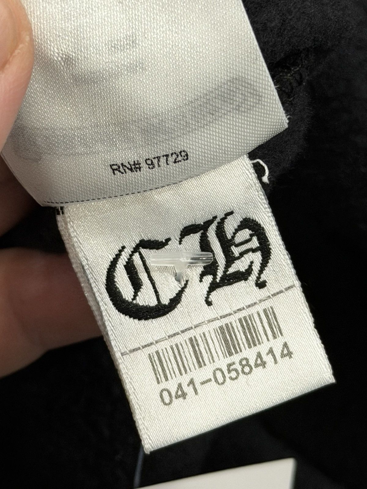 Chrome Hearts Chrome Hearts Vertical Logo Hoodie Black/Blue Size US M / EU 48-50 / 2 - 6 Thumbnail