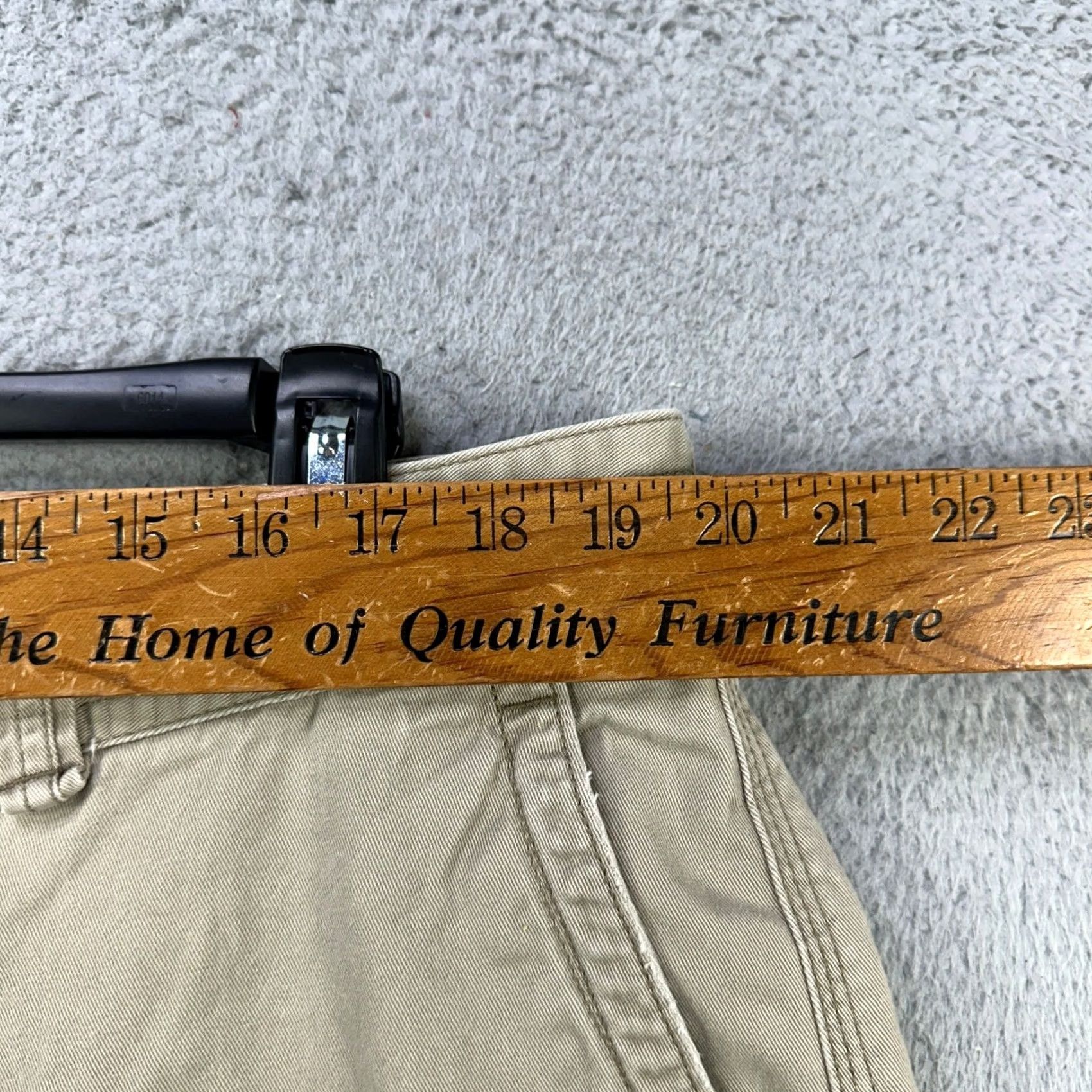 Polo Ralph Lauren Polo Ralph Lauren Shorts Cargo Mens 40 Beige Flat Front Pockets Chino Outdoor Casual Size US L / EU 52-54 / 3 - 5 Thumbnail