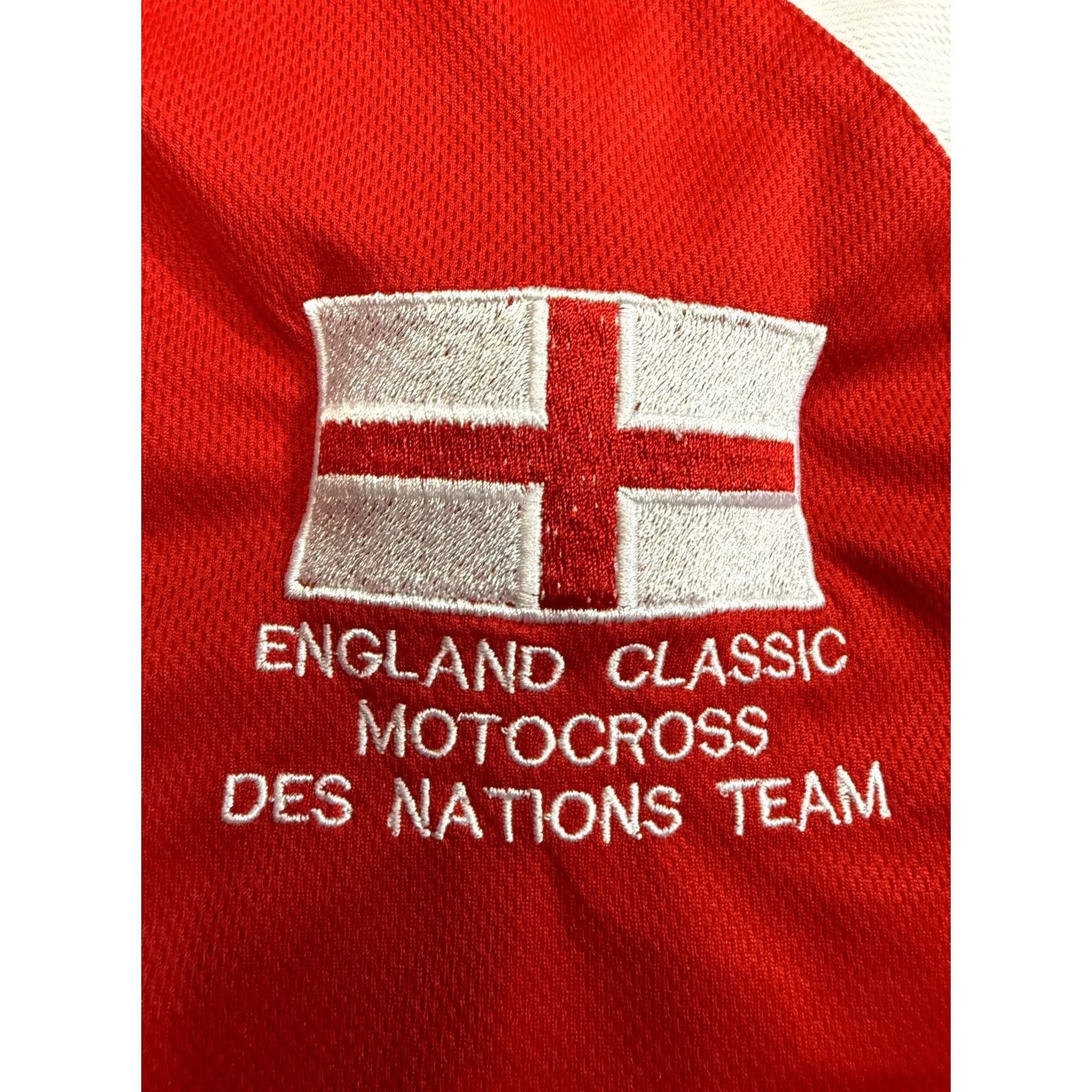 Vintage SPIRO England Classics Motocross DES National Team Mens 2XL Red Polo Shirt Shirt Mens Red 2XL England DES National Team Spiro Size US XXL / EU 58 / 5 - 5 Thumbnail