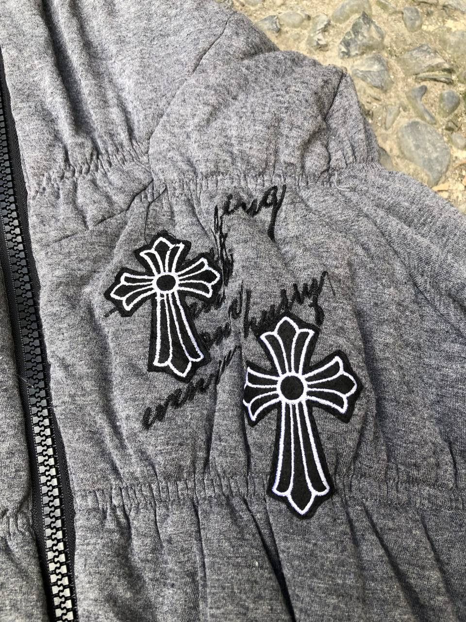 Japanese Brand Ghost Of Harlem Full Double Zip Hoodies Size US M / EU 48-50 / 2 - 5 Thumbnail