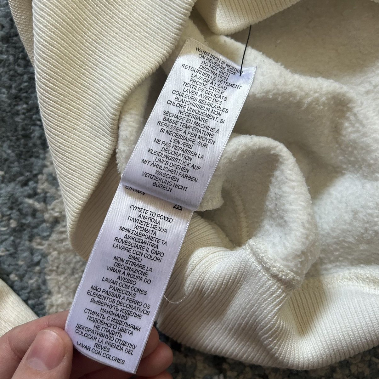 RRL Ralph Lauren 2018 CREAM U.S.R.R.L. MOUNTED COLLAR FOOTBALL CREWNECK BLUE Size US M / EU 48-50 / 2 - 17 Thumbnail