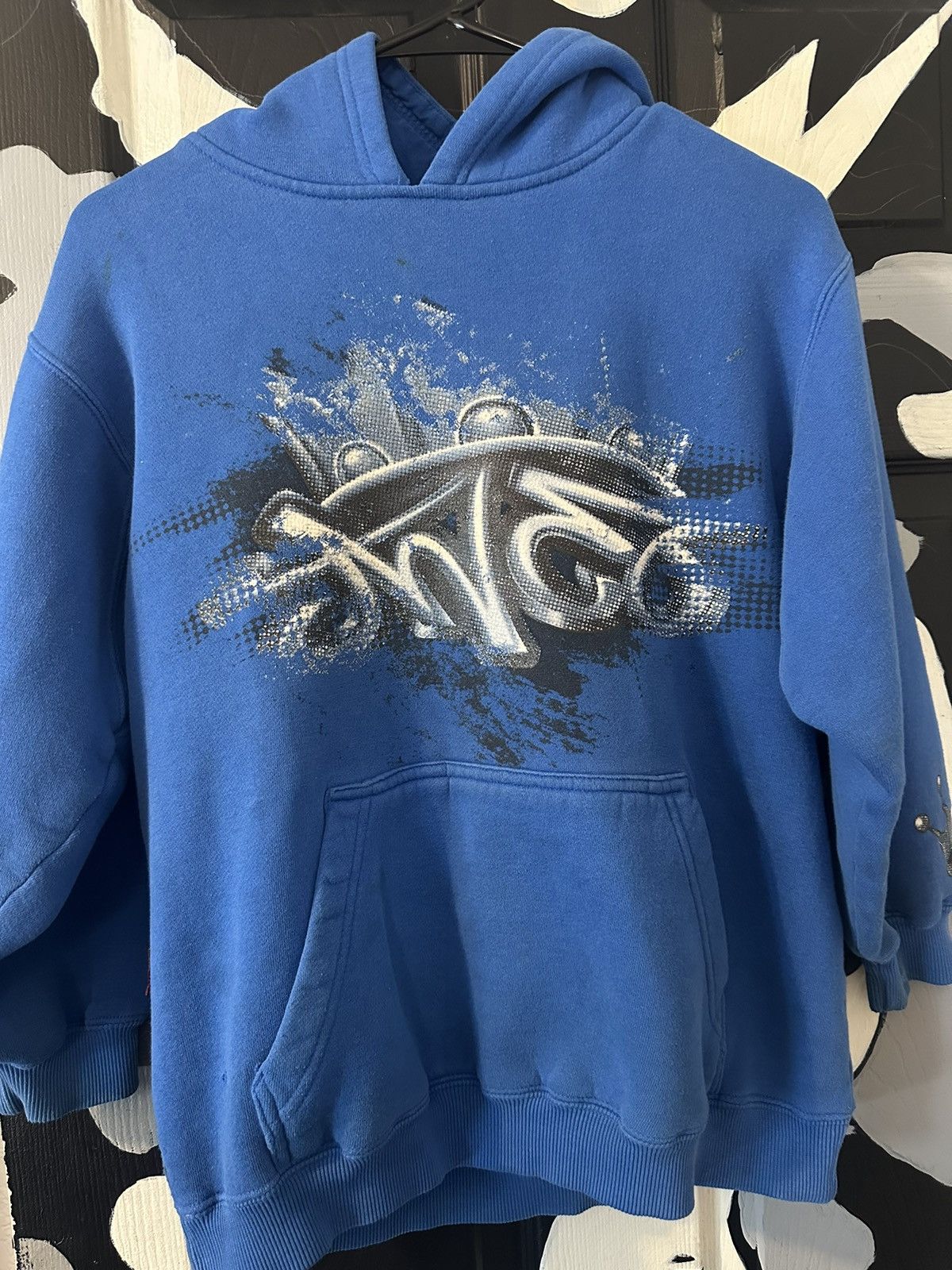 image of Jnco Hoodie in Blue, Men's (Size XS)