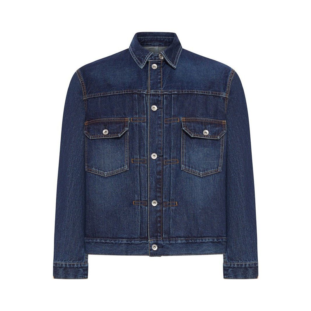SACAI Blue Denim Jacket New )