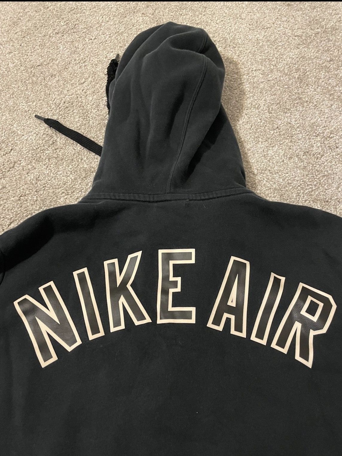 Adidas × Nike Nike Air Sportswear Zip up Hoodie Fleece Black/White Medium Size US M / EU 48-50 / 2 - 10 Thumbnail