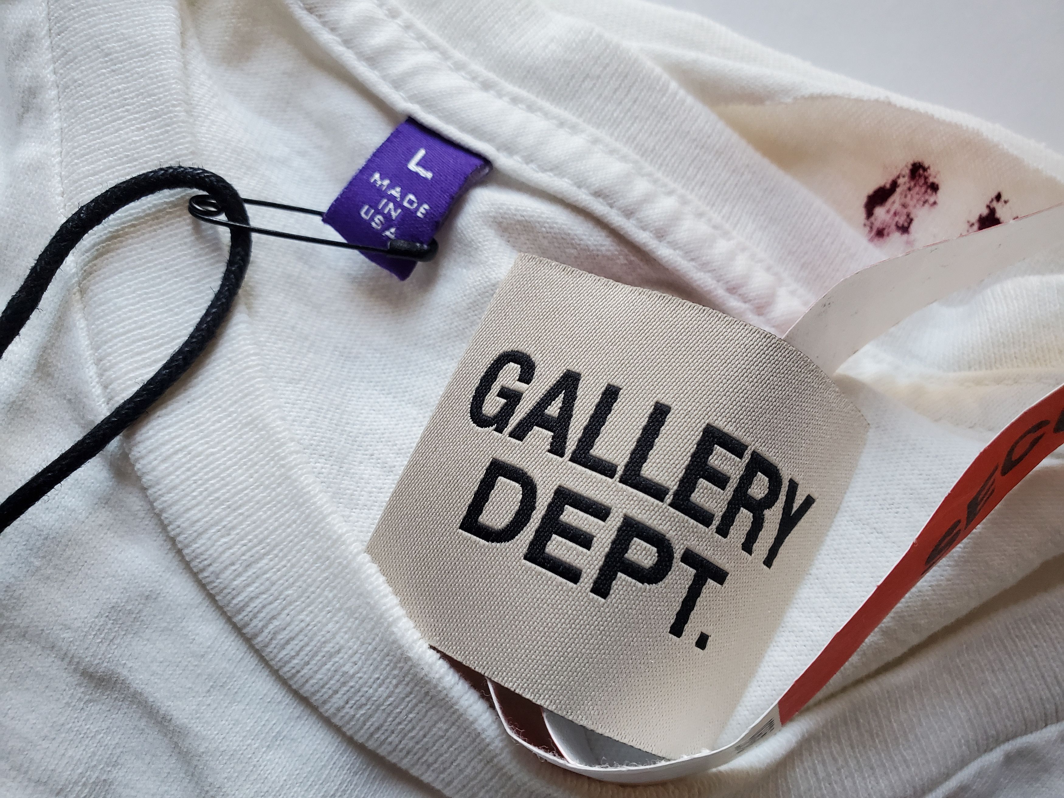 Gallery Dept. NEW Gallery Dept. BOARDWALK TEE T-Shirt Tee Retail $450 Size US L / EU 52-54 / 3 - 12 Thumbnail