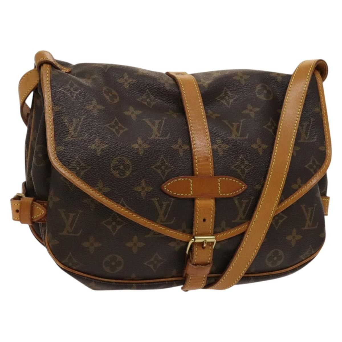 Louis Vuitton Louis Vuitton Saumur Handbag Monogram Canvas Size ONE SIZE - 1 Thumbnail