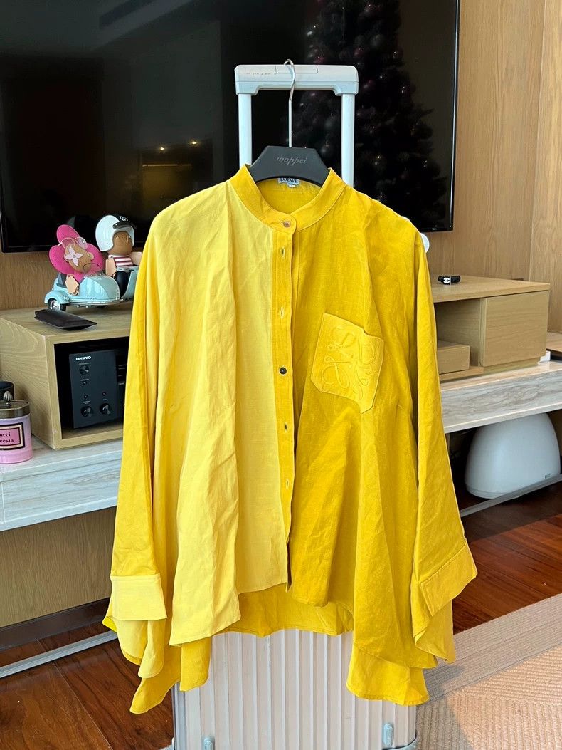 Loewe LOEWE Yellow ginger polychrome shirt Size XXS / US 00 / IT 34 - 1 Thumbnail