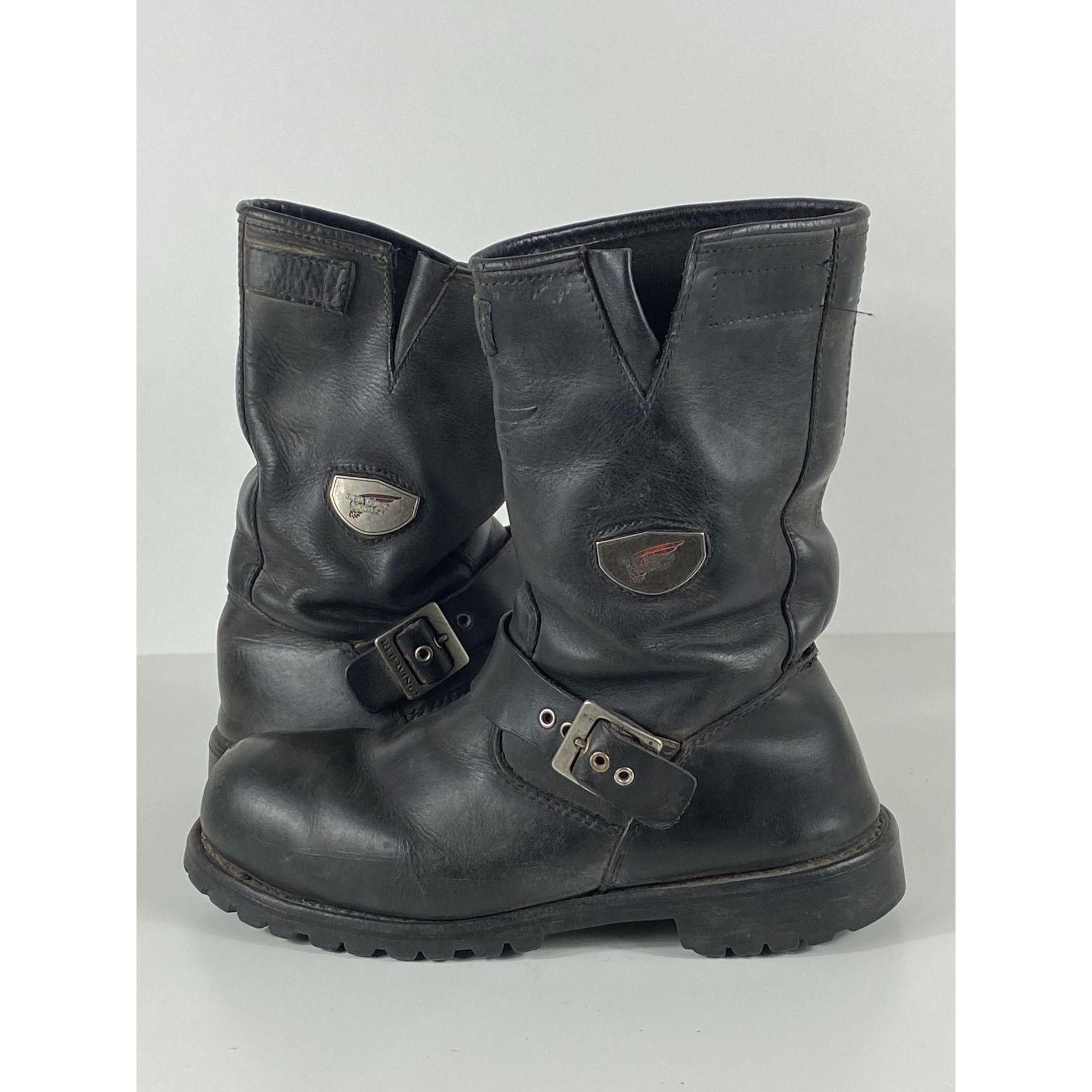 Red Wing Red Wing 988 Leather Engineer Steel Toe Motorcycle 