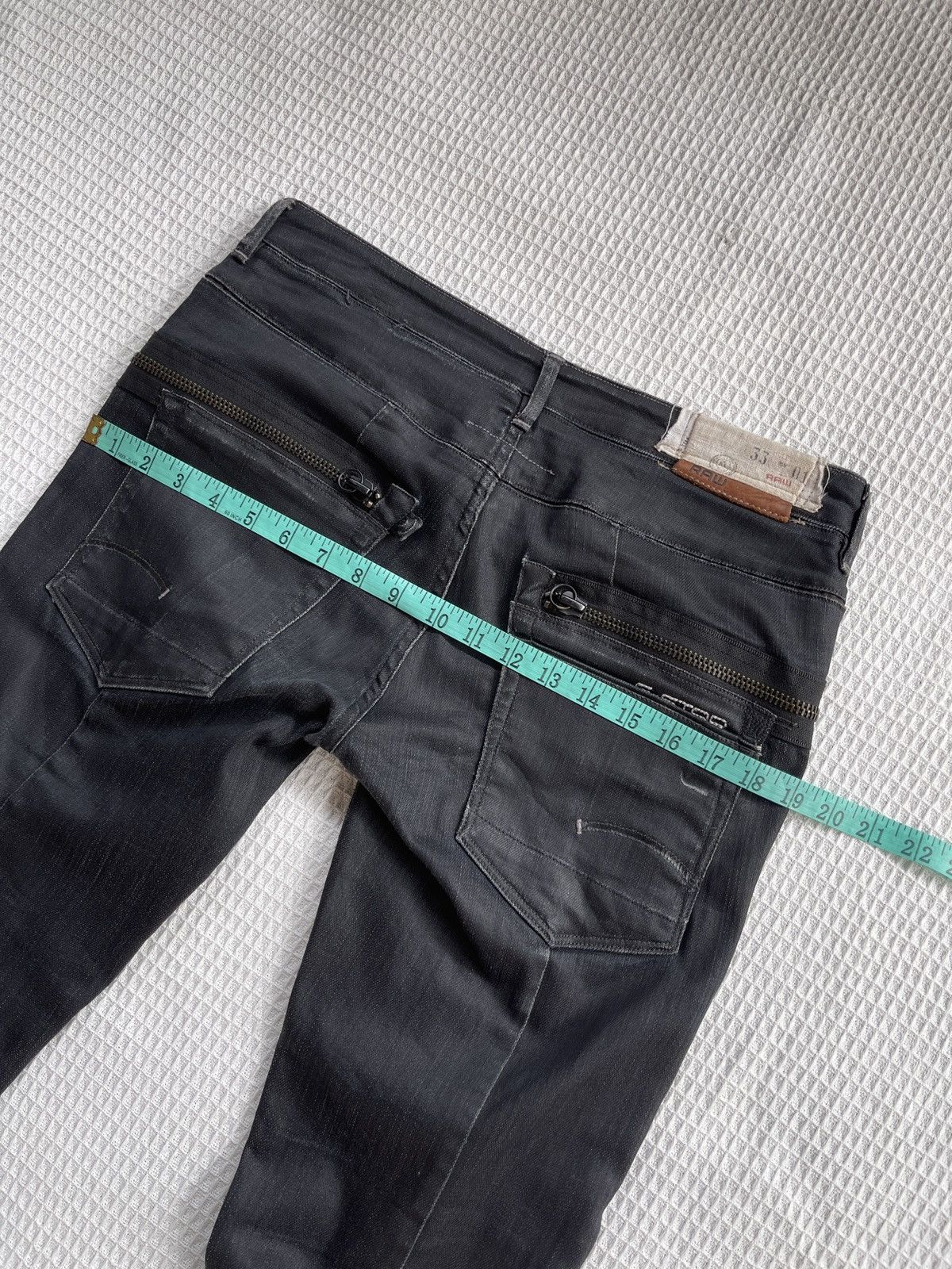 G-Star Last Drop🔥Rare🔥G STAR RAW Jogger Denim Jeans Size 32" / US 10 / IT 46 - 15 Thumbnail