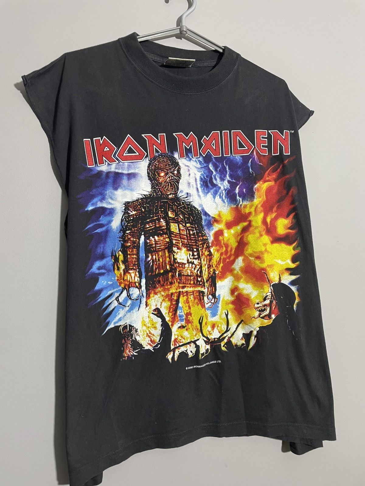 Vintage Vintage Iron Maiden European Tour 2000s Original Shirt Size US XL / EU 56 / 4 - 2 Thumbnail
