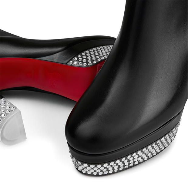 Christian Louboutin o1s1wg110924 Ankle Boots in Black Size US 10 / IT 40 - 4 Thumbnail