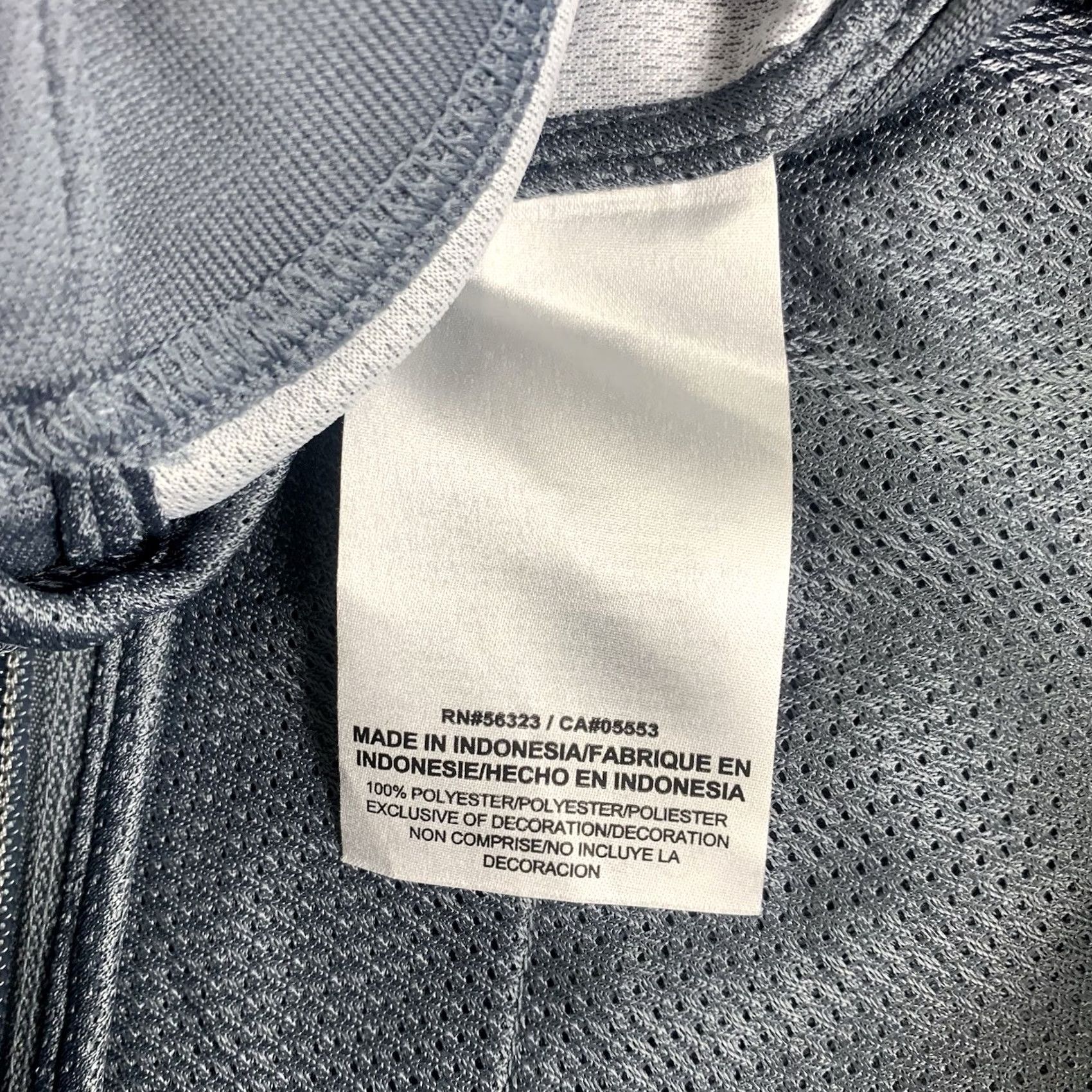 Nike Nike Georgetown Hoyas Men's Air Jordan Dri-Fit Jacket Full Zip 696736-065 Large Gray Basketball Track Jacket Men L Size US L / EU 52-54 / 3 - 6 Thumbnail
