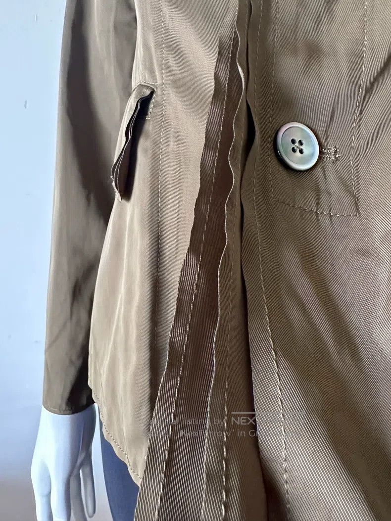 Comme des Garcons Comme Des Garcons Olive green three-layer design windbreak Size S / US 4 / IT 40 - 5 Thumbnail