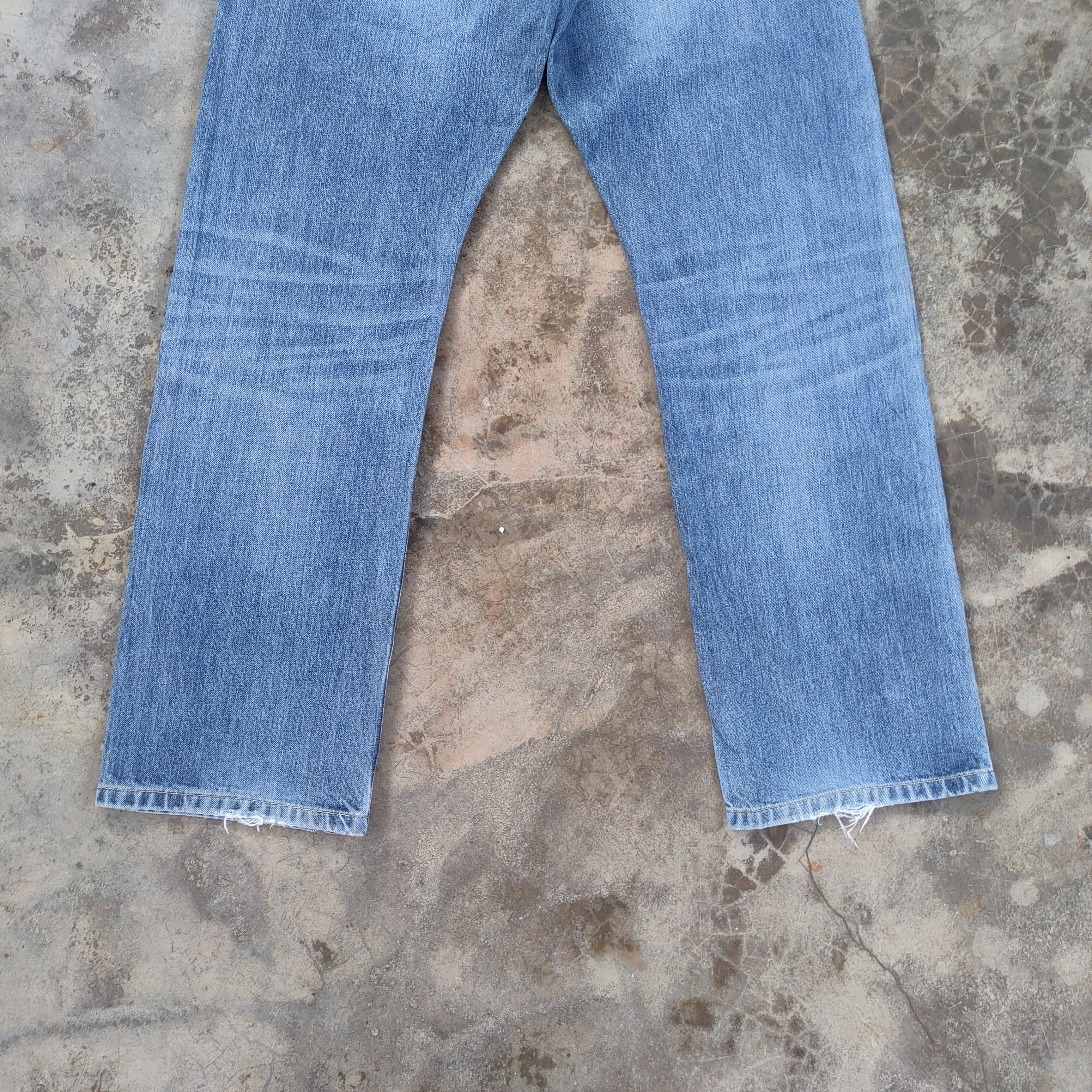 Japanese Brand W36 VINTAGE JAPANESE FADED DISTRESSED JEAN DENIM PANTS Size US 36 / EU 52 - 10 Thumbnail
