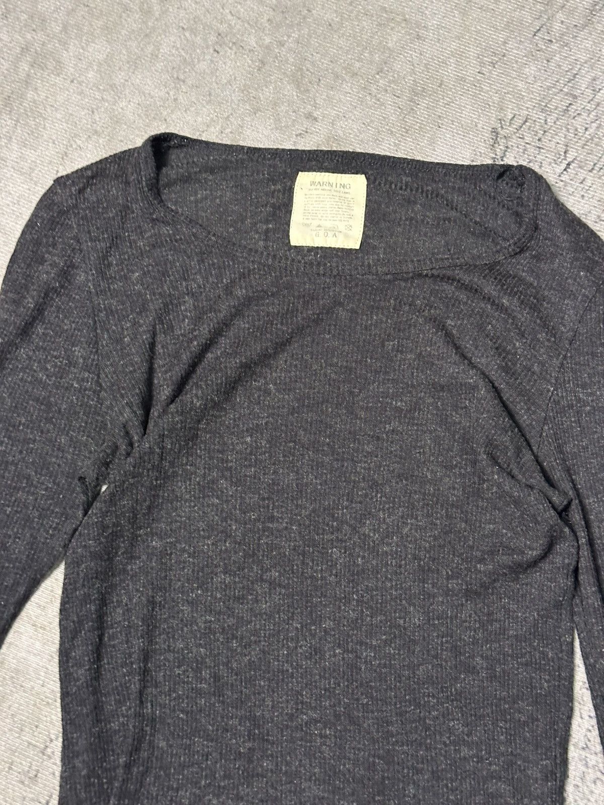 GOA GOA Slim Fit Ribbed Long Sleeve Size US M / EU 48-50 / 2 - 2 Thumbnail