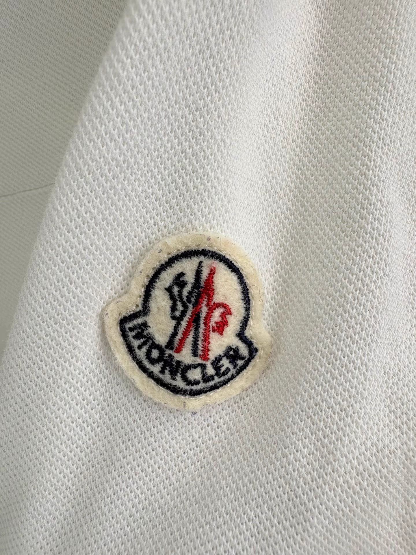 Moncler MONCLER Color-block Short Sleeve Polo K1 Size US L / EU 52-54 / 3 - 3 Thumbnail