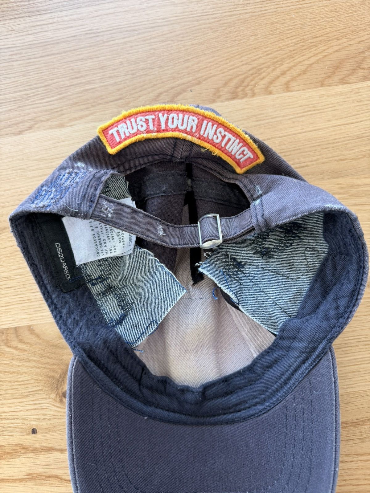 Dsquared2 Destroyed Wild Side Jungle cap Size ONE SIZE - 4 Thumbnail
