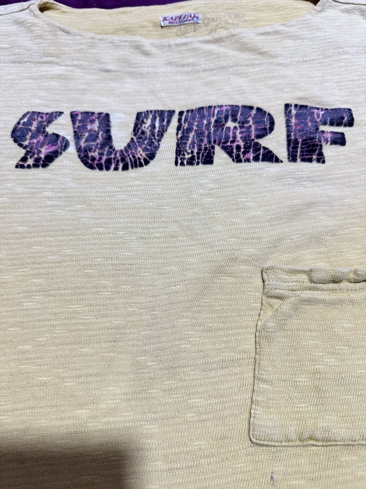 Kapital Kountry Archive SS2012 Kapital country surf cowboys pocket boxy tee Size US L / EU 52-54 / 3 - 6 Thumbnail