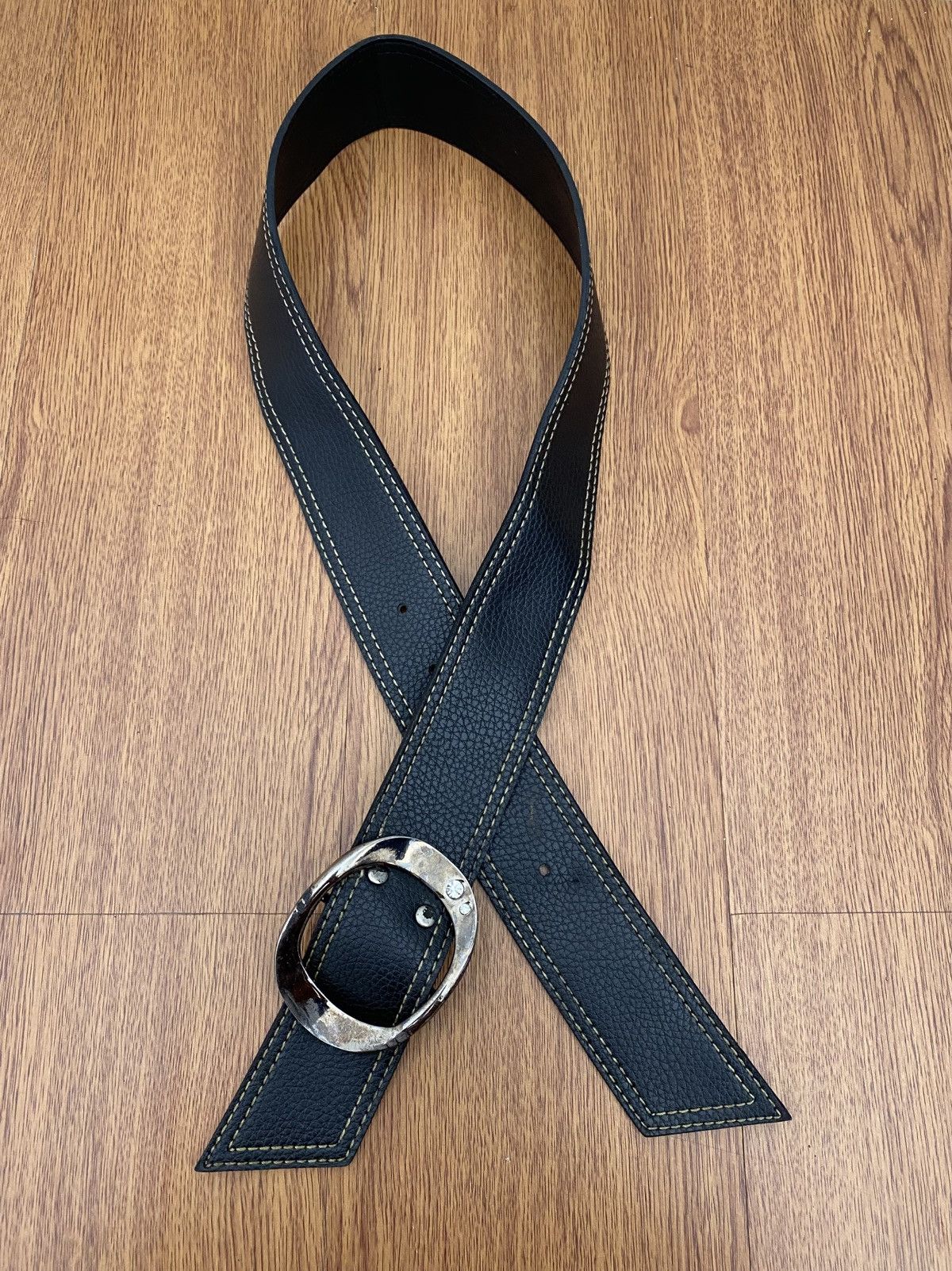 Japanese Brand Black classic belt Size ONE SIZE - 1 Thumbnail