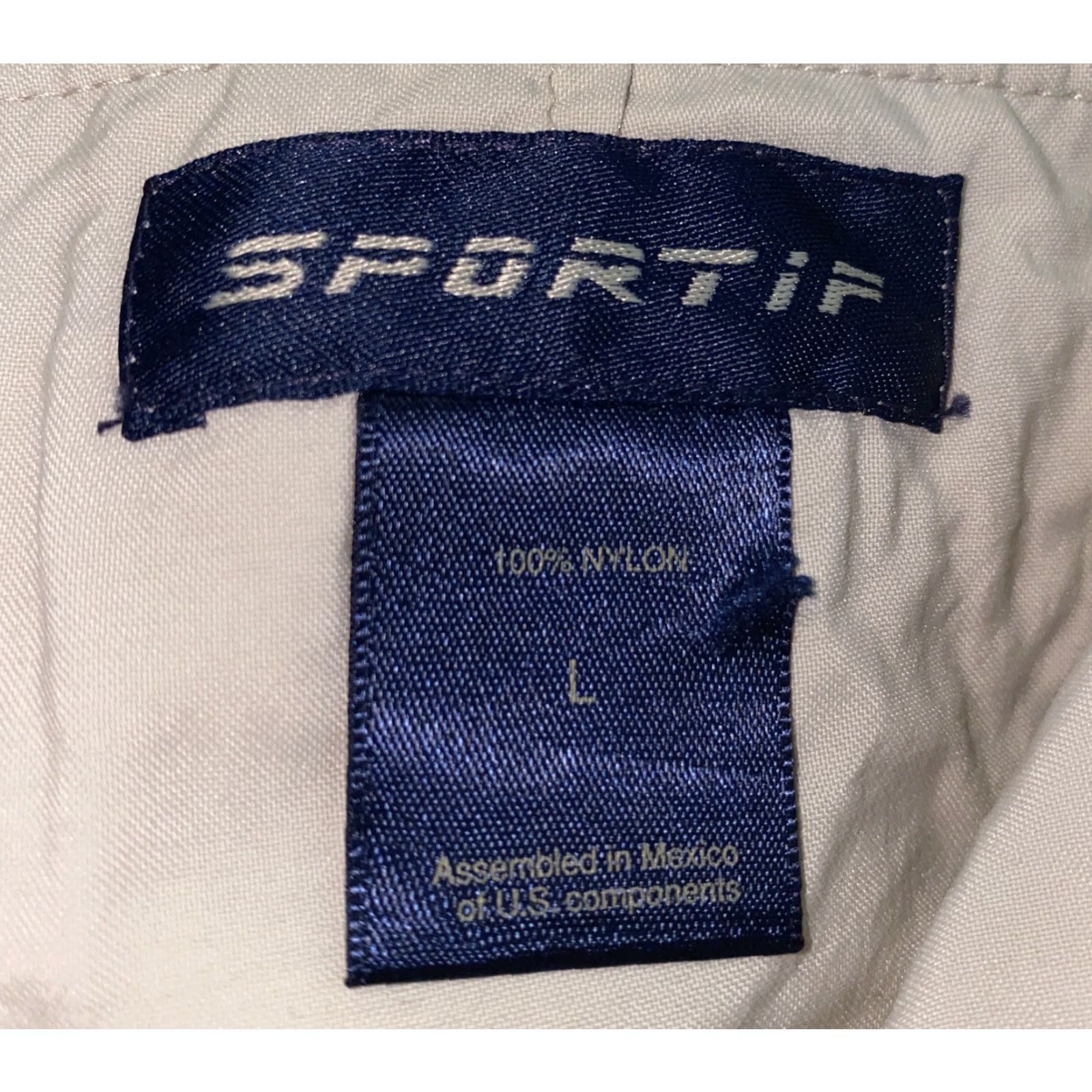 Vintage Sportif Mens Beige Nylon Multi Pocket Pants L Casual Pants Mens Beige Nylon Multi Pocket Size US 33 - 5 Thumbnail
