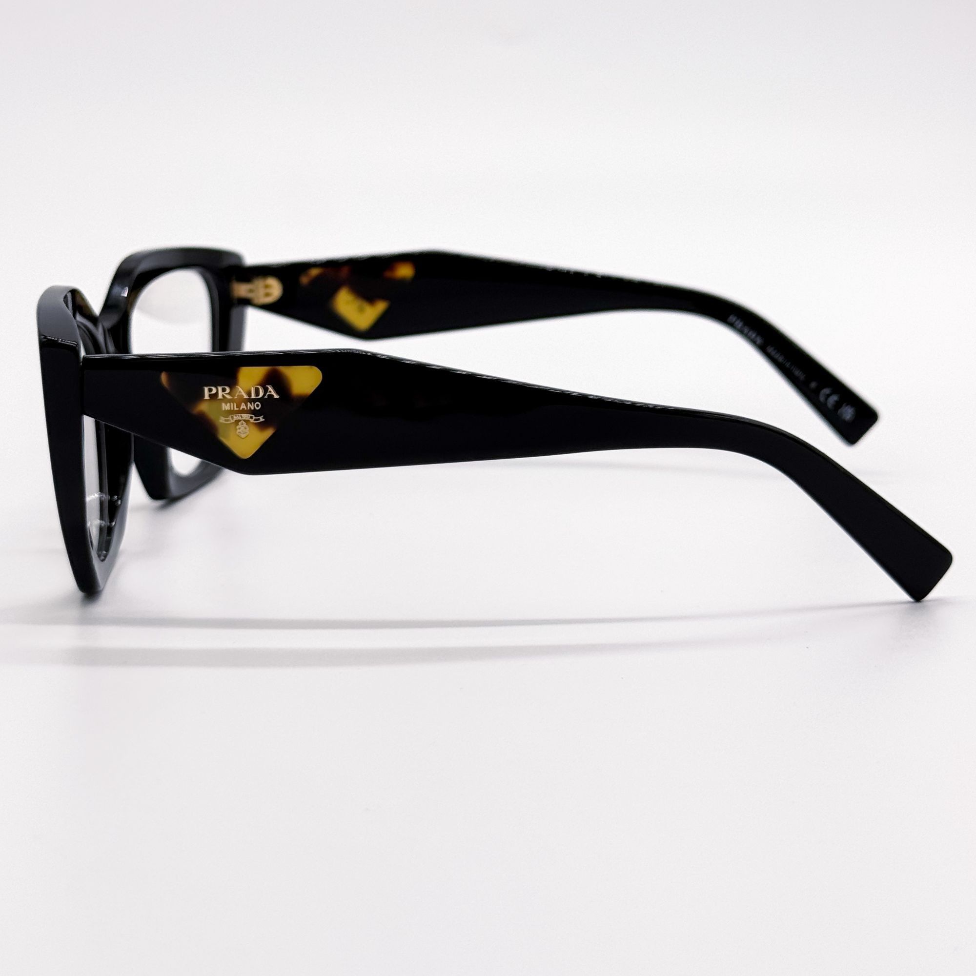 Prada NEW PRADA EYEGLASSES PR09YV 1AB1O1, PR 09YV BLACK VPR 09Y Size ONE SIZE - 5 Thumbnail