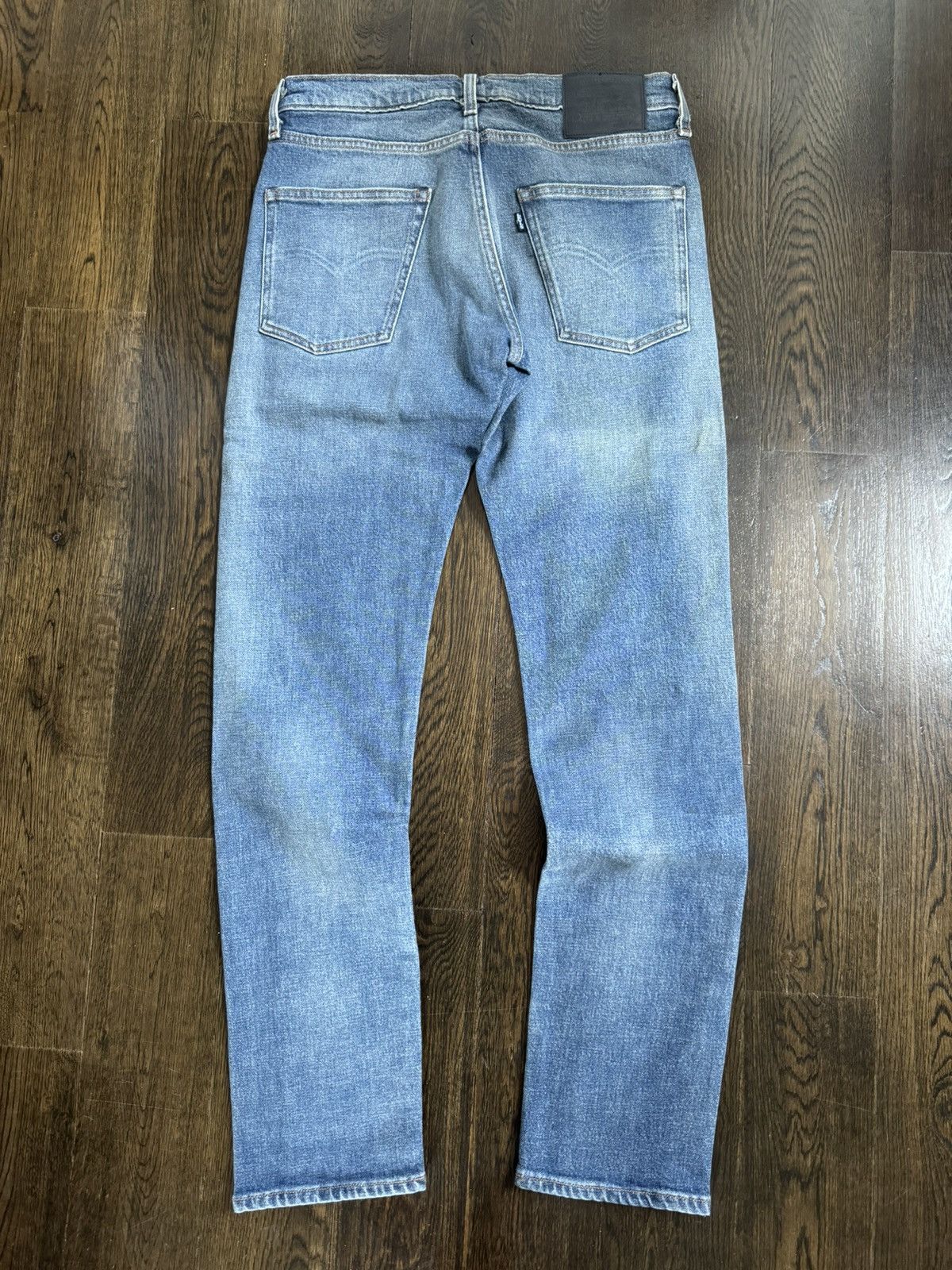 Levi's × Levi's Made & Crafted 502 Taper Fit Selvedge Men's Jeans Size US 30 / EU 46 - 5 Thumbnail