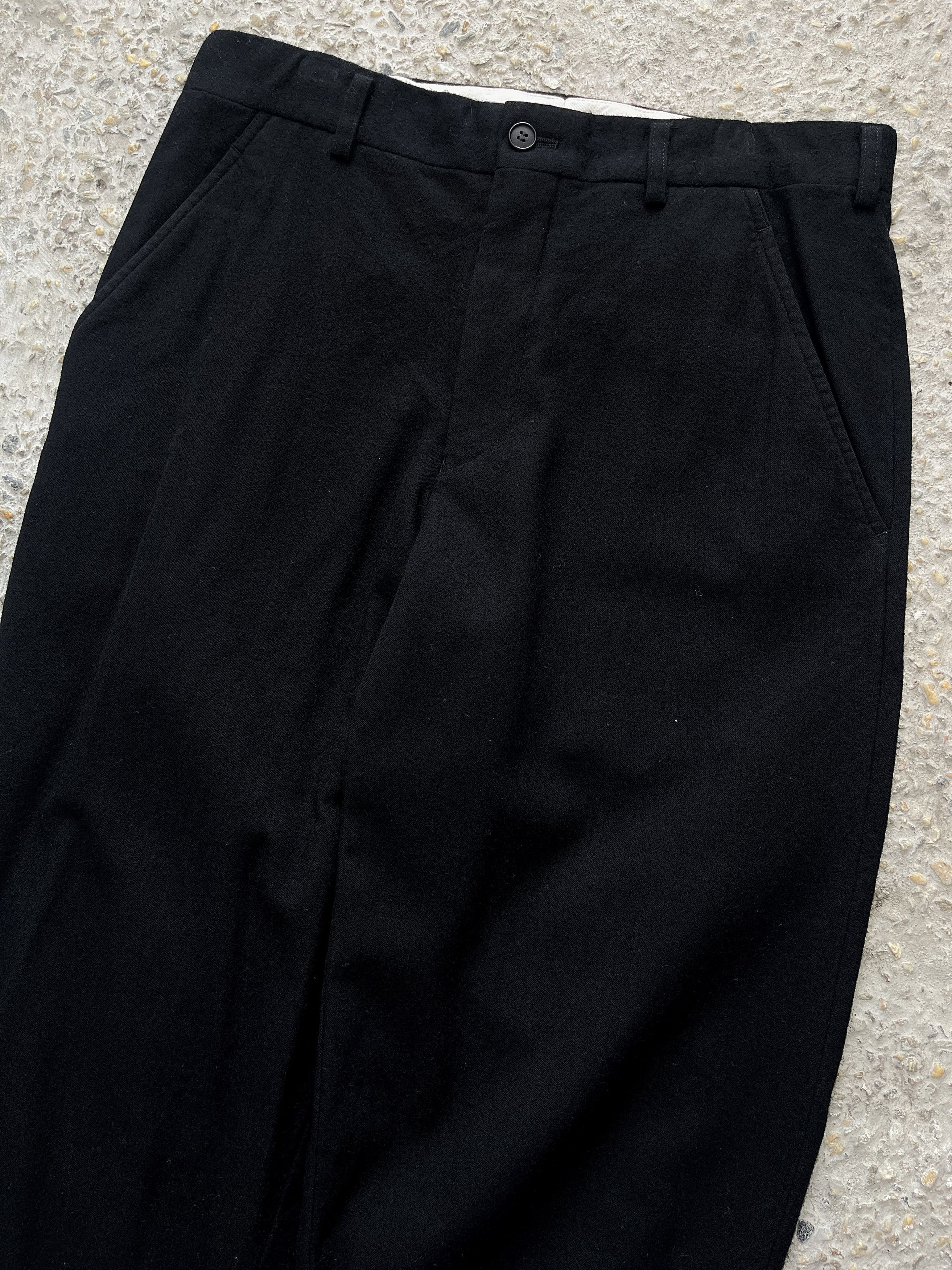 Comme des Garcons Homme Plus FW’12 Wool Cropped Trousers Size US 32 / EU 48 - 3 Thumbnail