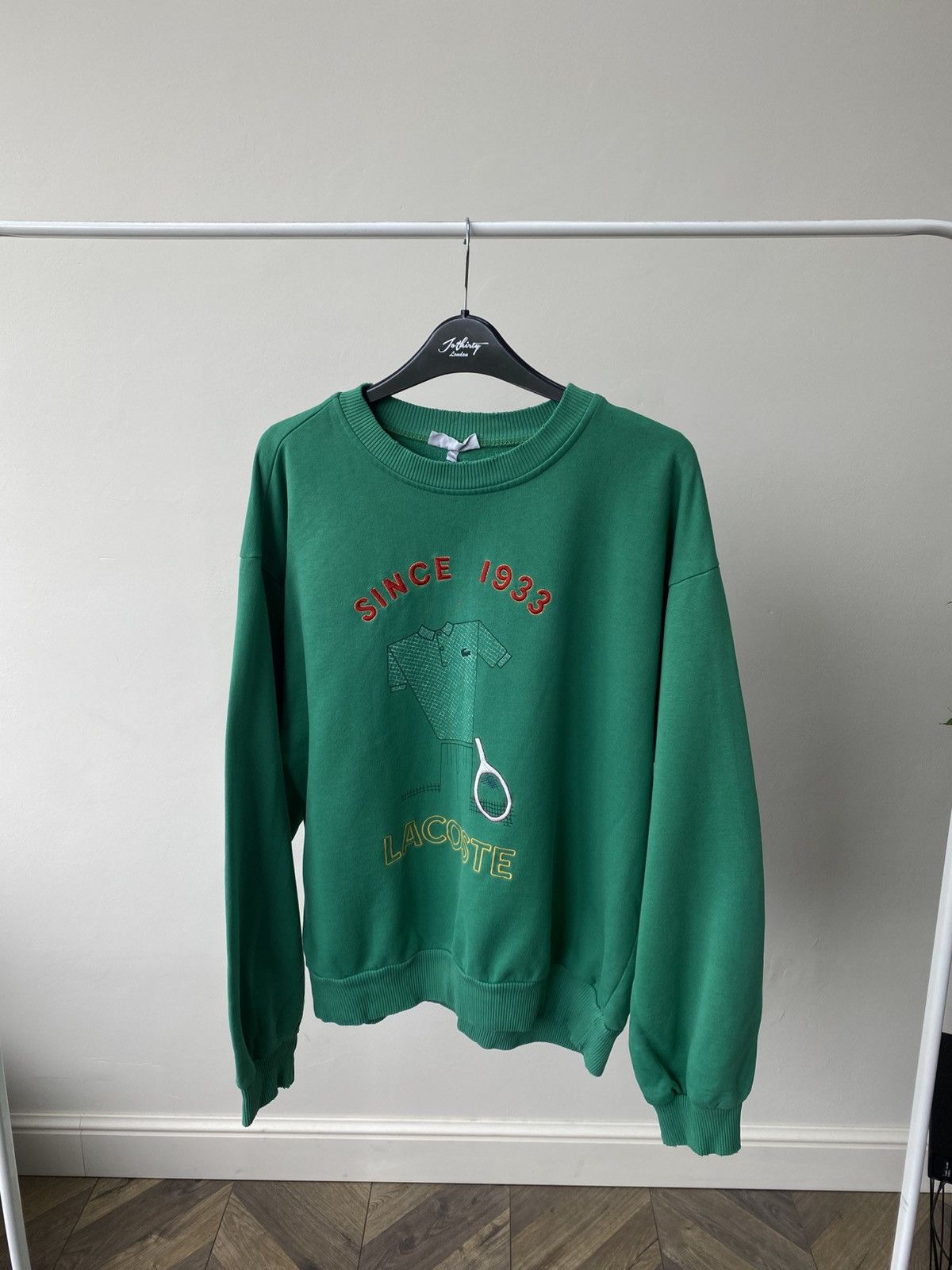 Lacoste Vintage Lacoste tennis sweatshirt rare 90s Size US M / EU 48-50 / 2 - 1 Thumbnail