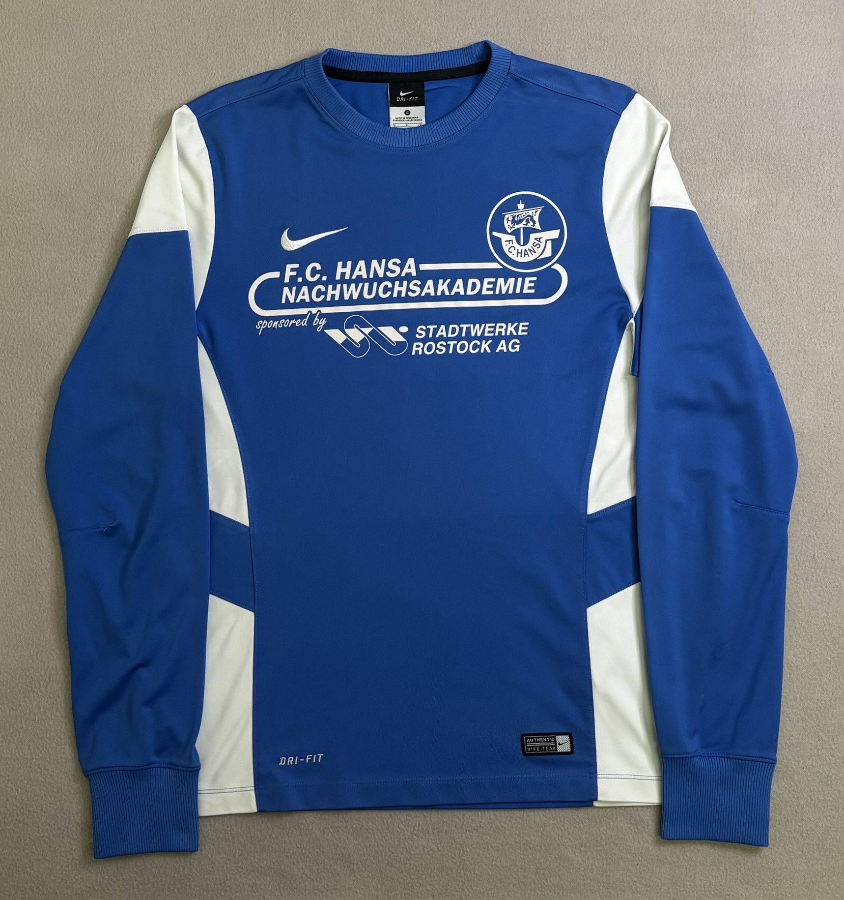 Nike Football sweatshirt Hansa Rostock Nike size S Size US S / EU 44-46 / 1 - 5 Thumbnail