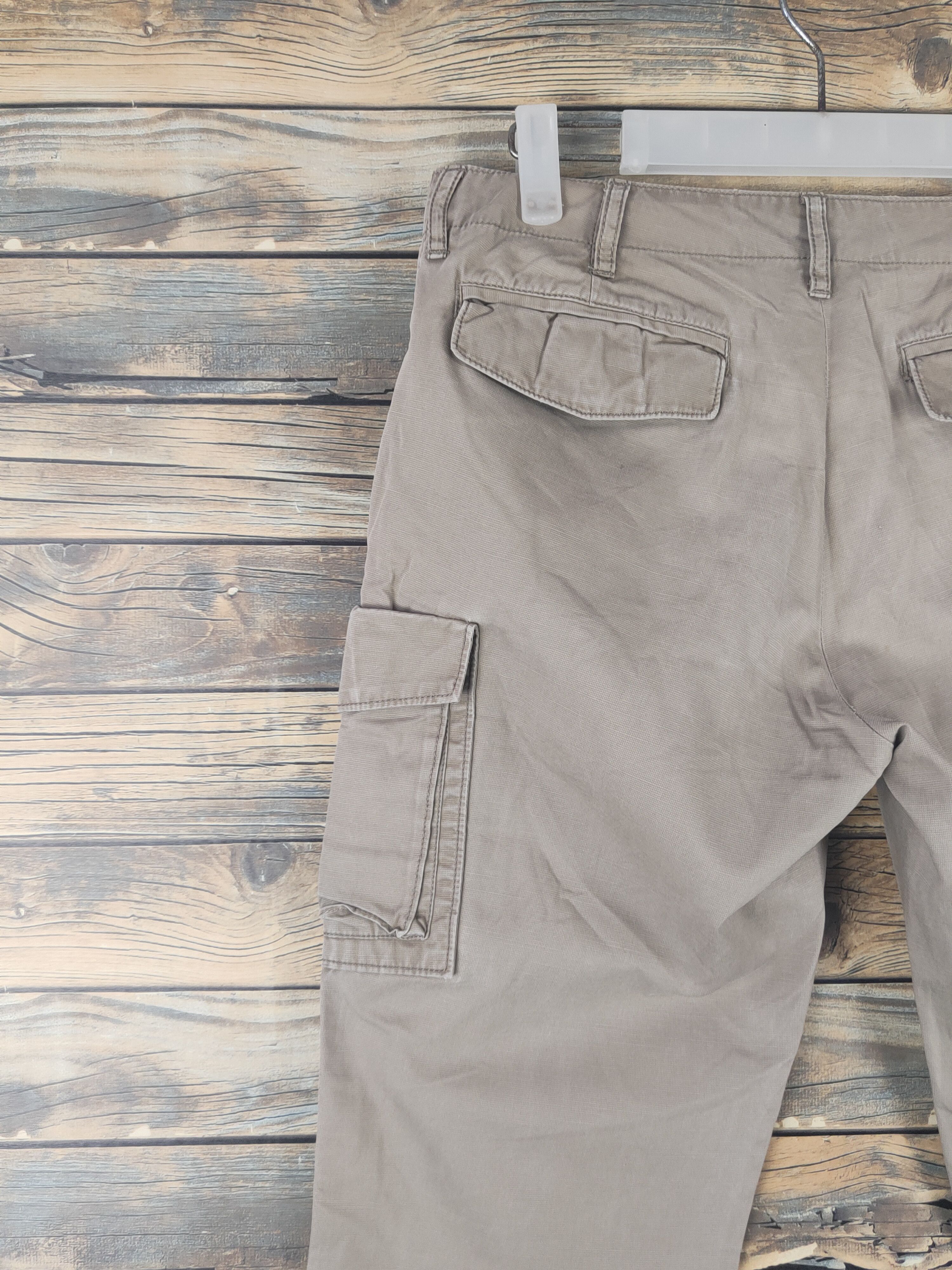 Beams Japan DL Beams Lights Beige Multipocket Tactical Cargo Pants #1514 Size 30" / US 8 / IT 44 - 8 Thumbnail