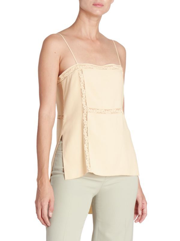 Chloe o1y0825 Blouse in Beige Size L / US 10 / IT 46 - 4 Thumbnail