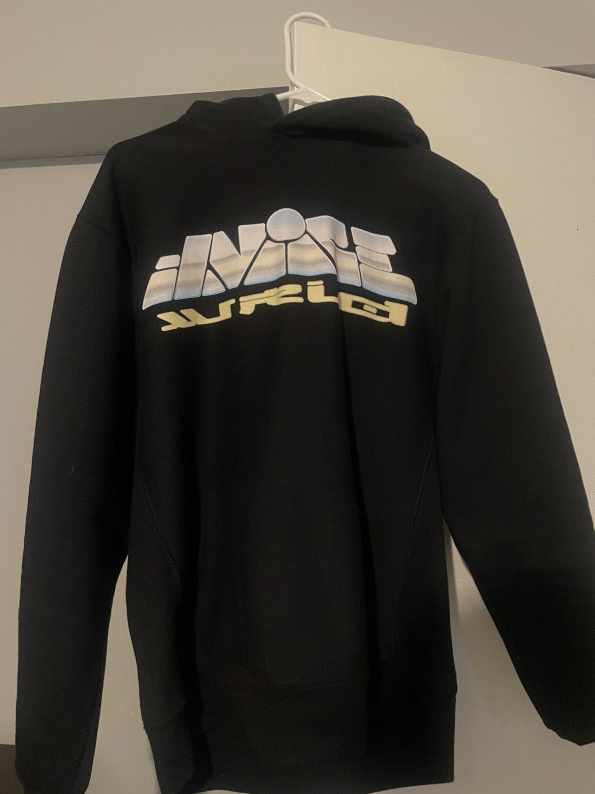 image of Juice Wrld Vlone Hoodie in Black, Men's (Size Small)