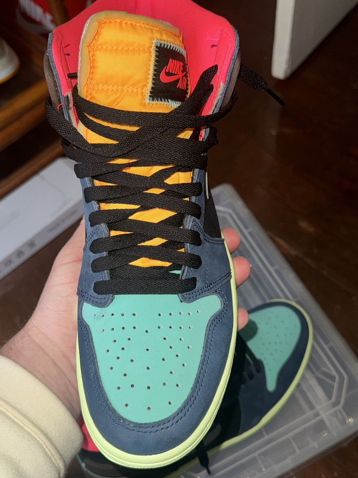 Jordan Brand Jordan 1 Retro High Tokyo Bio Hack Size US 11.5 / EU 44-45 - 11 Thumbnail