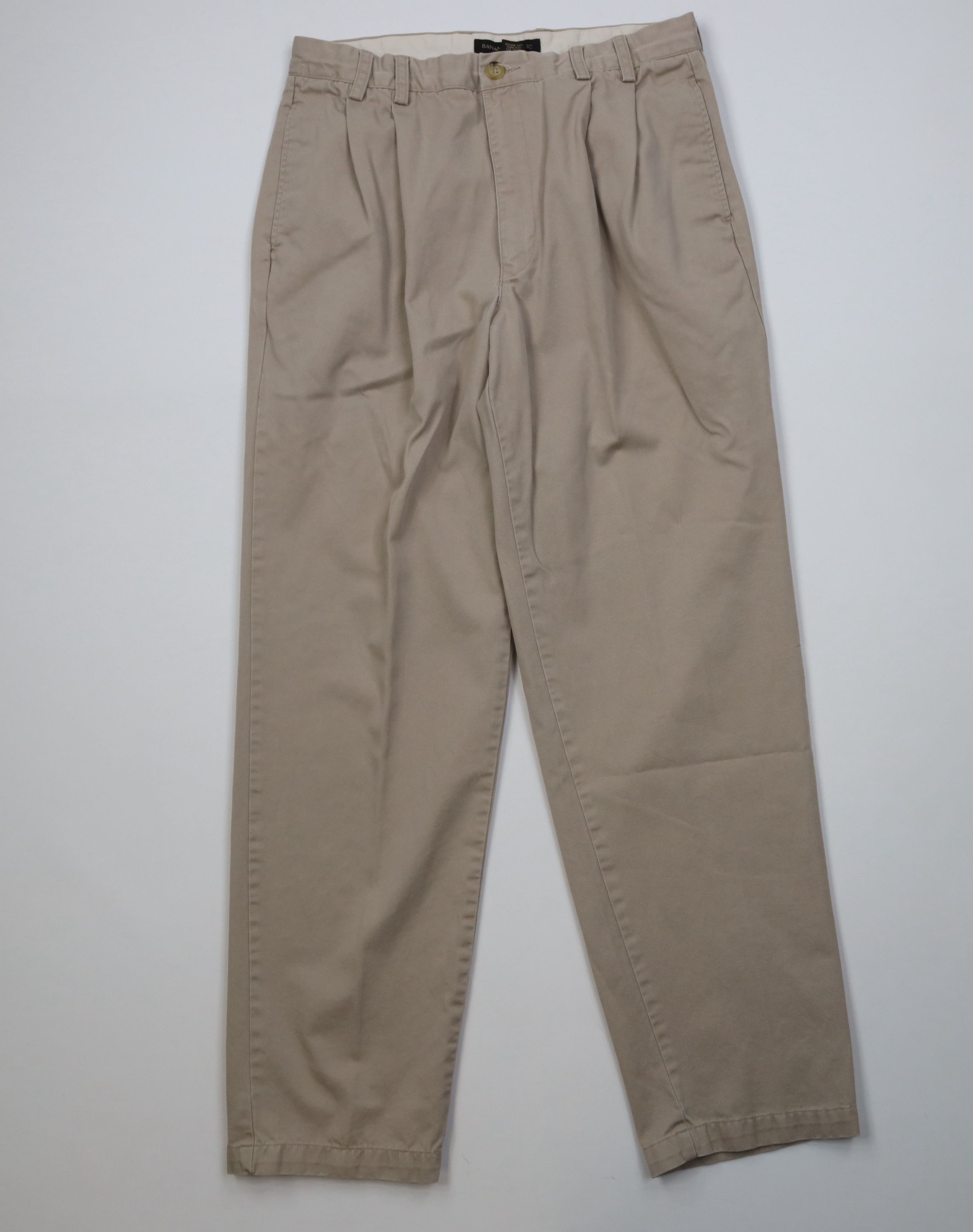 Banana Republic Vintage Y2K 2001 Banana Republic Traveler Chino Pants Beige Size US 32 / EU 48 - 1 Thumbnail