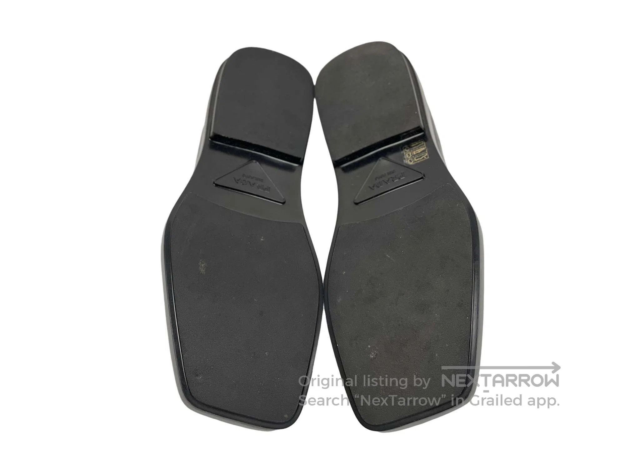 Prada Prada Horn Logo Square Toe Loafers Size US 6 / EU 39 - 5 Thumbnail