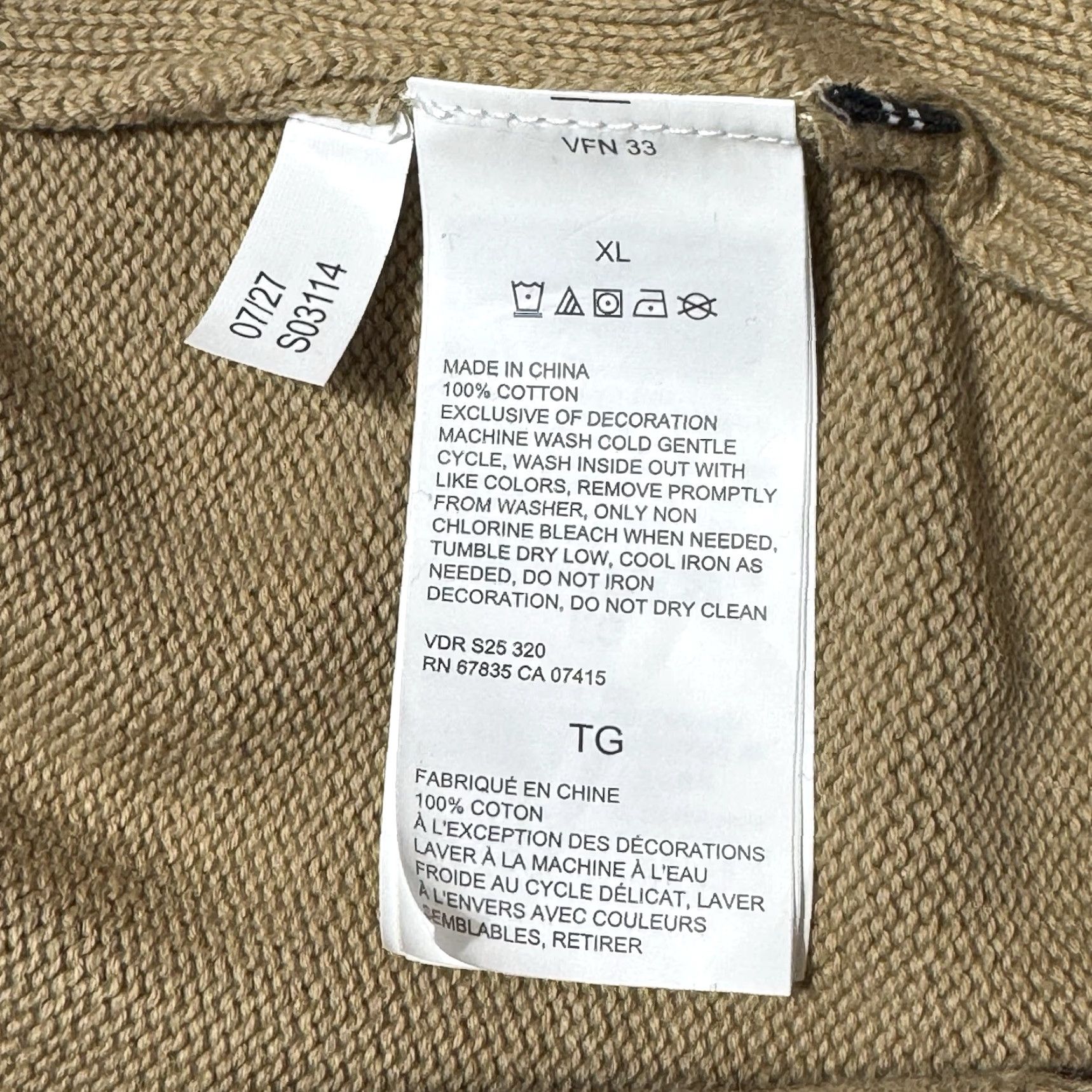 Nautica Nautica Sweater Mens XL Cable-Knit Preppy Nautical Winter Pullover Crew Neck Multicolor All Seasons Breathable Warm Casual Golf Hiking Walking Size US XL / EU 56 / 4 - 7 Thumbnail